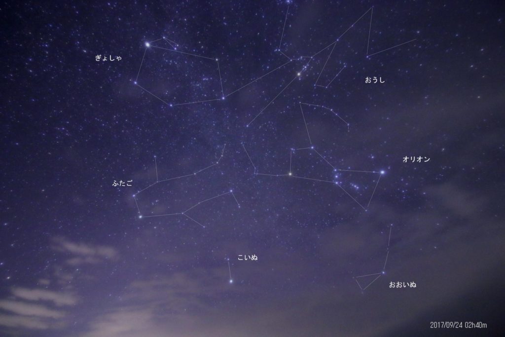冬の星座